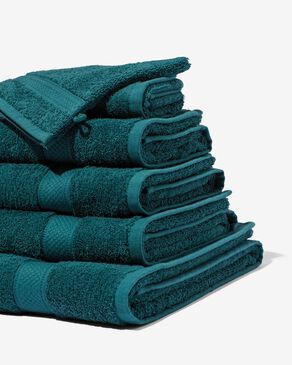 Het hotel ik zal sterk zijn Noord Amerika handdoeken - zware kwaliteit donkergroen - HEMA