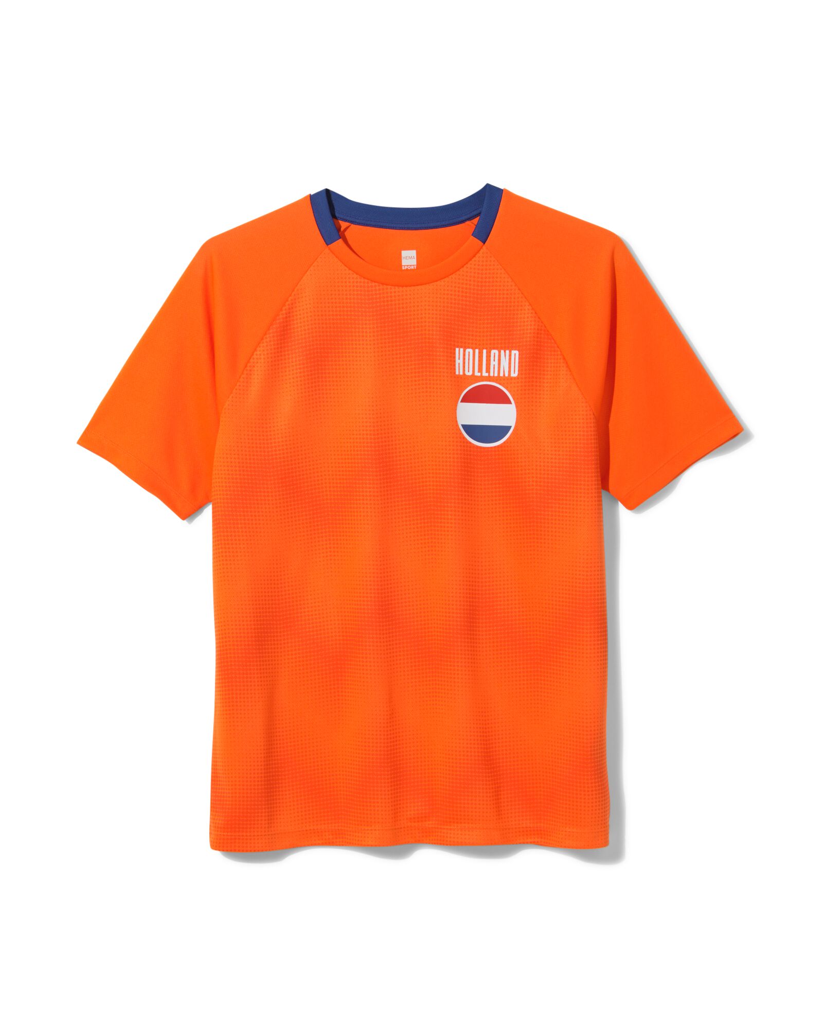 sportshirt voor volwassenen Nederland oranje L - 36030577 - HEMA