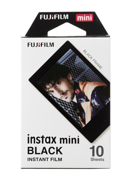 ouder mannelijk Veeg Fujifilm instax mini fotopapier black 10-pak - HEMA