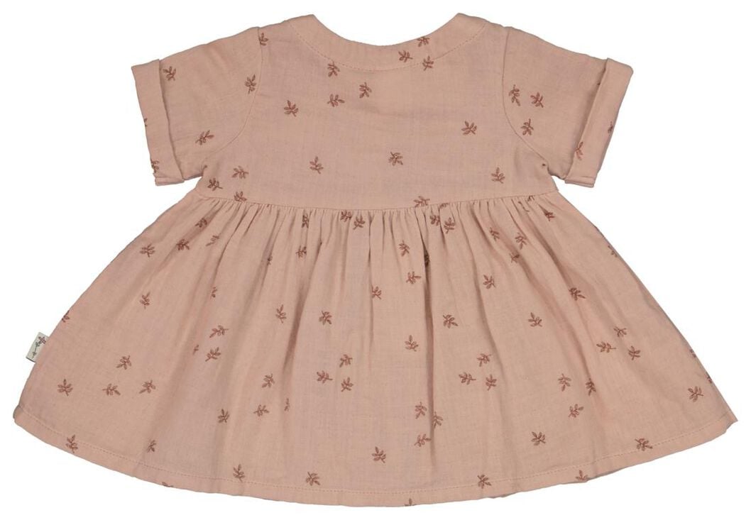 babyset jurk en broekje roze - HEMA