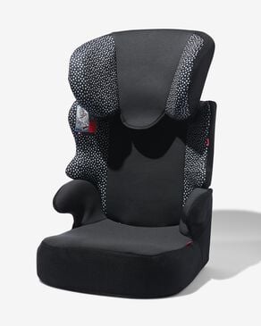 autostoel junior 15-36kg zwart/witte stip - HEMA