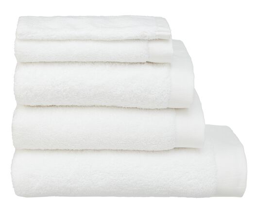 handdoeken - hotel extra zacht wit - HEMA