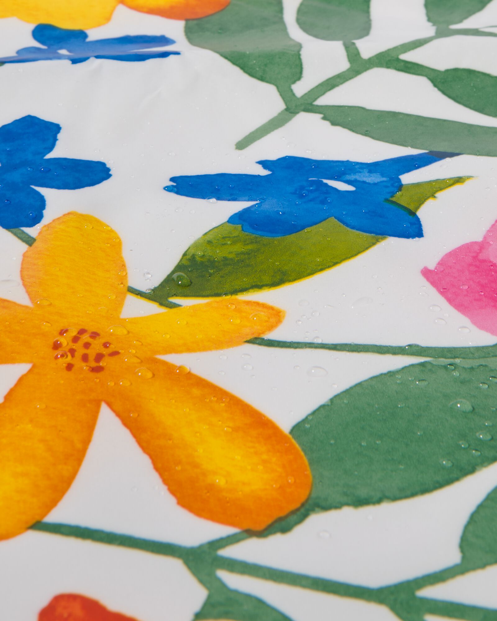 tafelzeil 140x240 polyester bloemen - HEMA