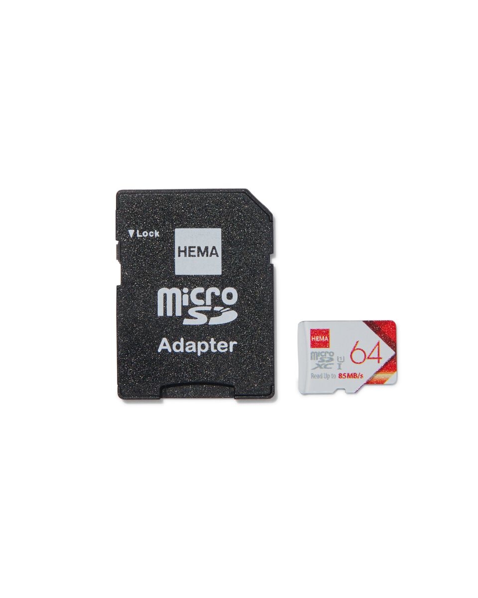 Ontdooien, ontdooien, vorst ontdooien Veranderlijk suspensie micro SD geheugenkaart 64GB - HEMA