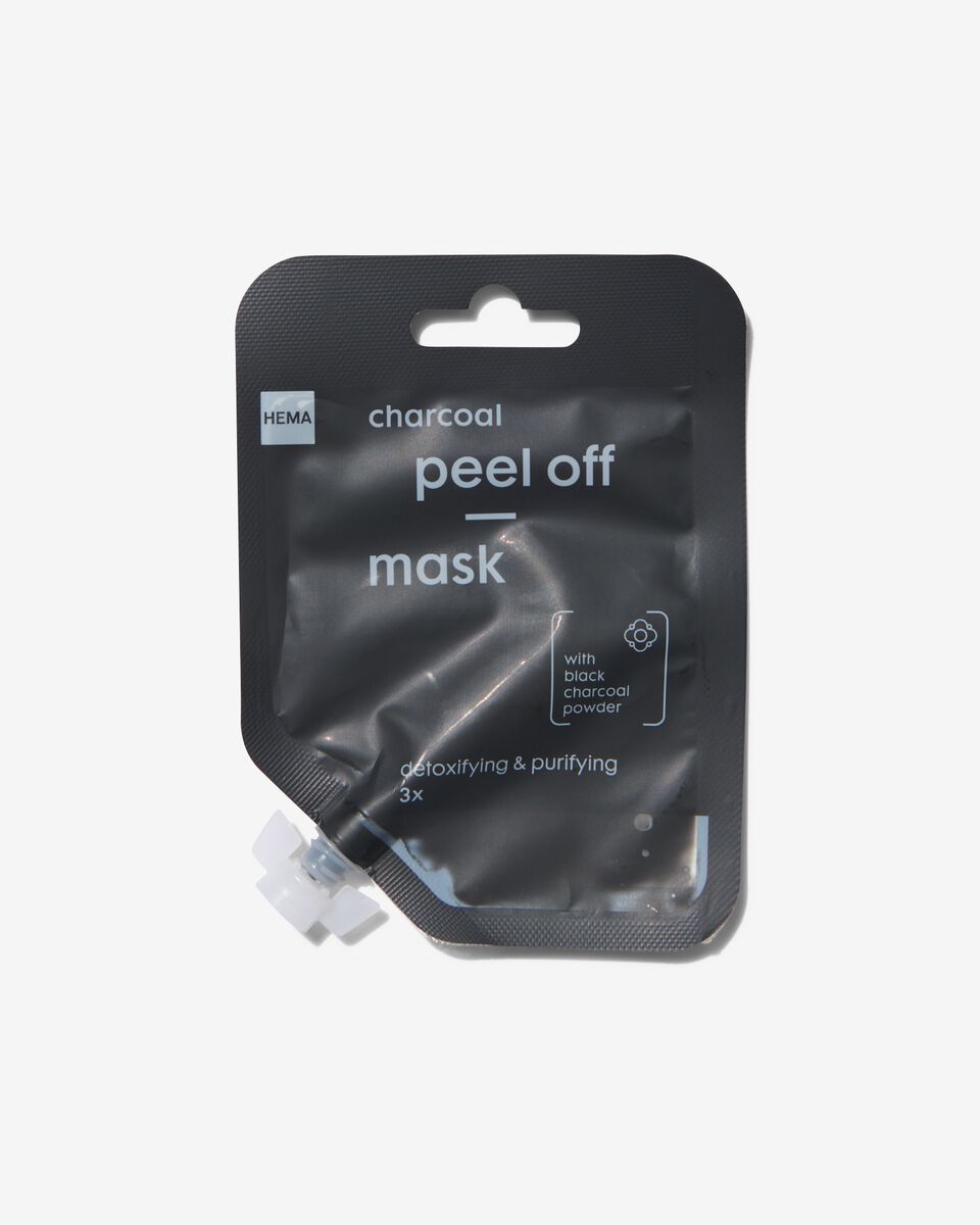peel-off masker houtskool - HEMA