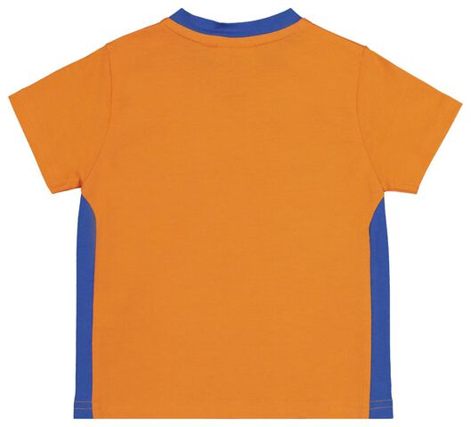 EK voetbal baby t-shirt en short oranje - HEMA