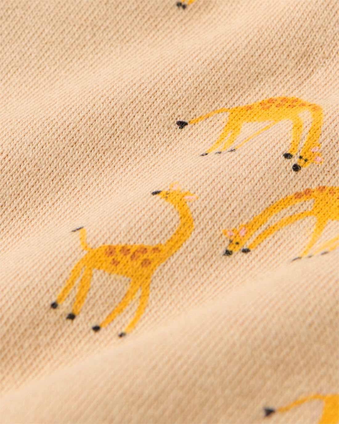 HEMA Newborn Jumpsuit Giraf Zand (zand)