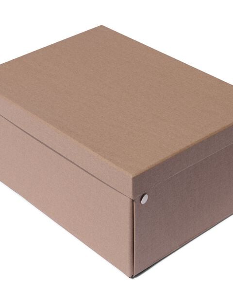 kartonnen doos geschikt voor A4 kraft - HEMA