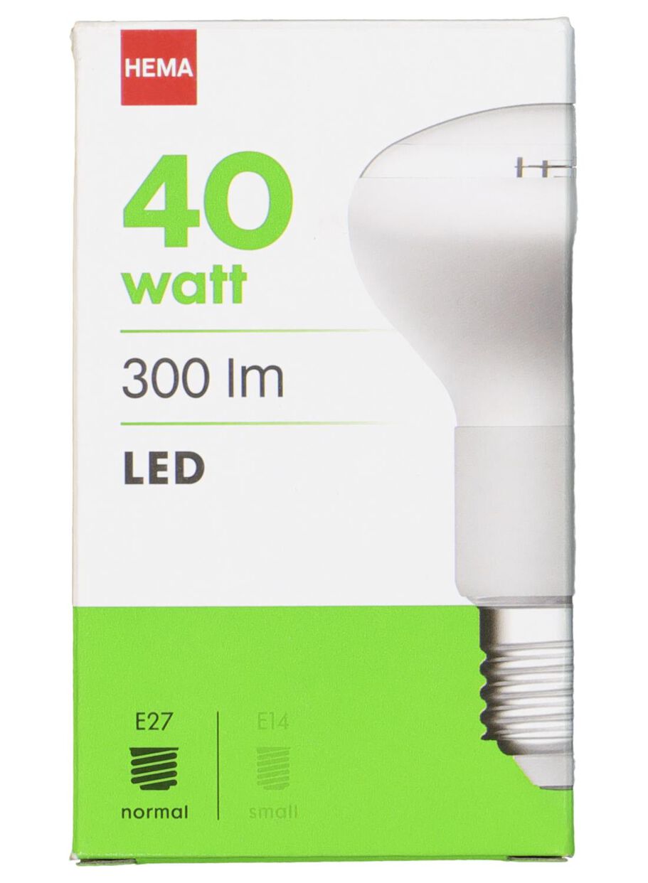 LED lamp 40W - 300 lm - reflector - helder - HEMA