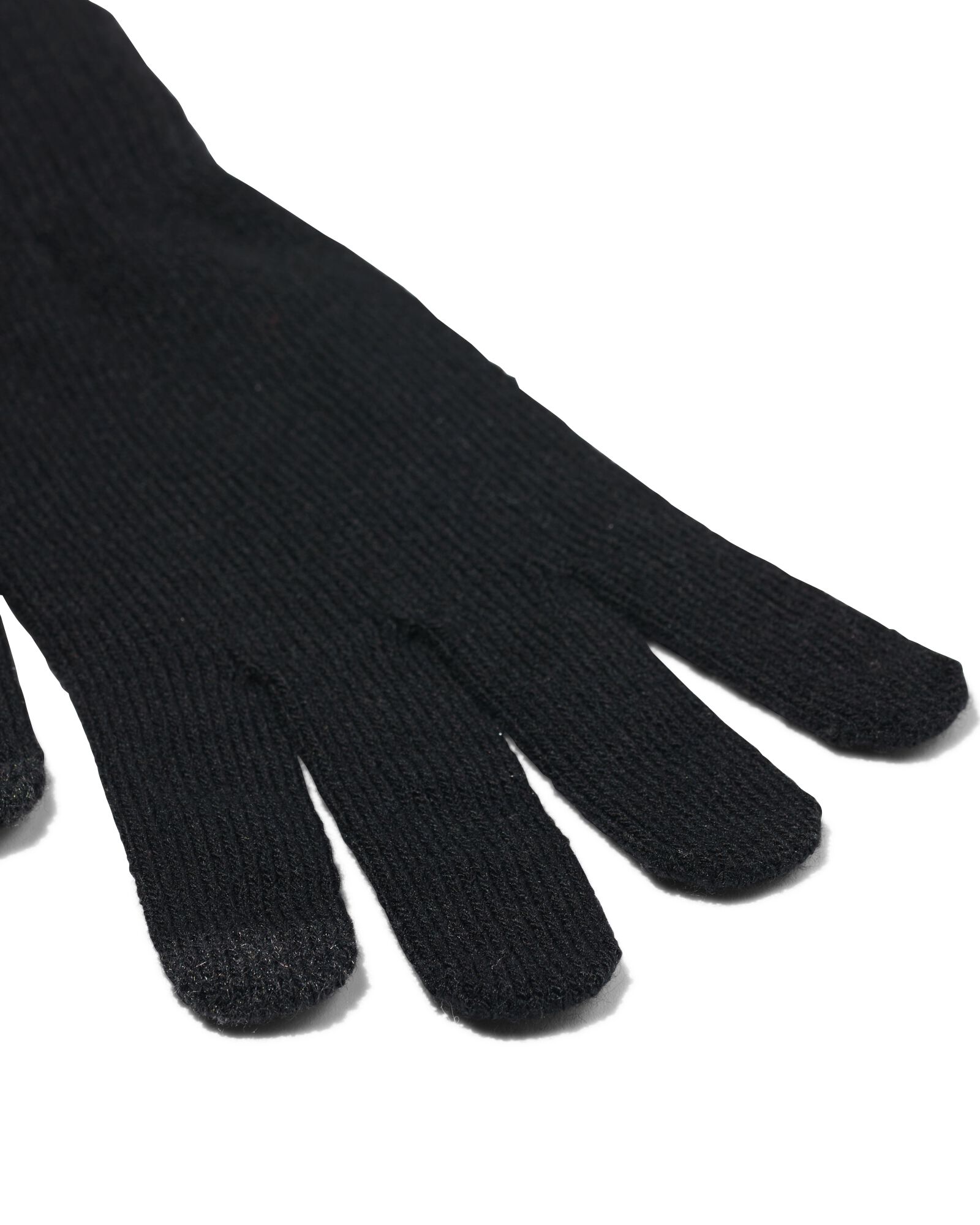heren handschoenen met touchscreen gebreid - HEMA
