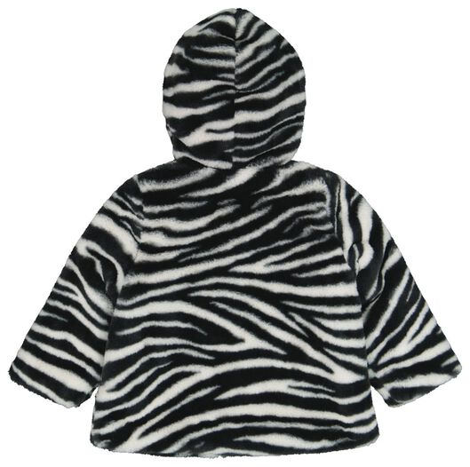 babyjas imitatiebont zebra zwart - HEMA
