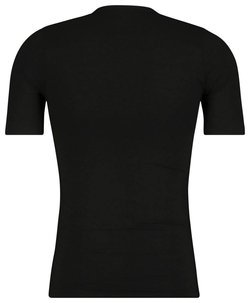 dames thermo t-shirt zwart - HEMA