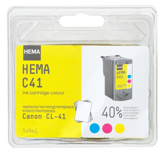 HEMA cartridge C41 voor de Canon CL41 kleur - HEMA