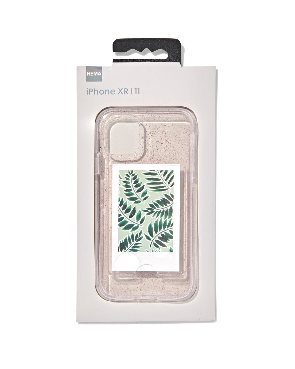 Systematisch Zeebrasem kleurstof softcase iPhone XR/11 met fotohoes - HEMA