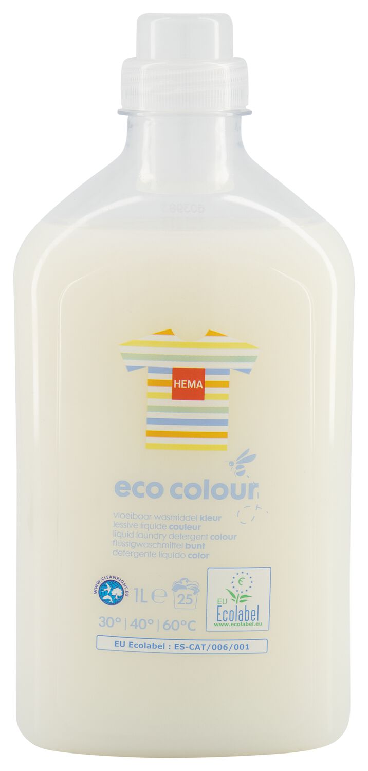 HEMA Eco Vloeibaar Wasmiddel Kleur 1L