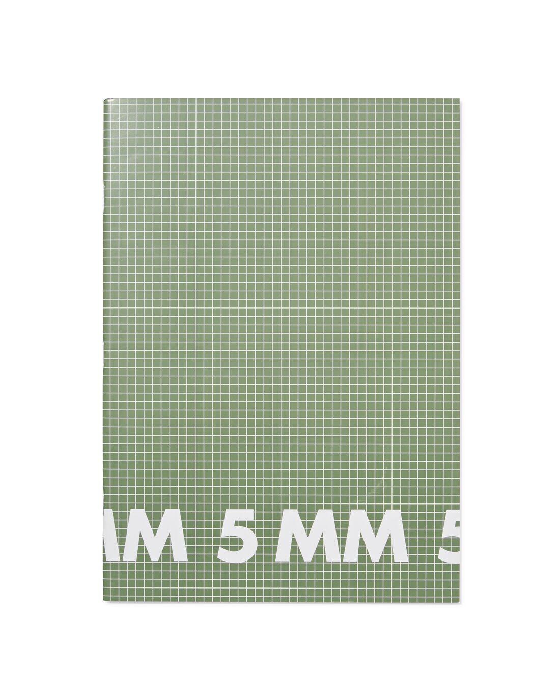 HEMA Schriften Groen A4 Geruit 5 Mm - 3 Stuks