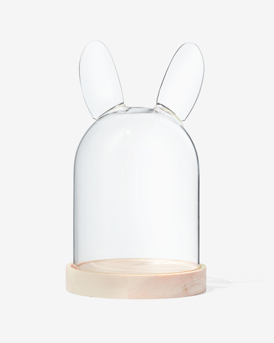 Faial zak fluit stolp glas met konijnenoren - HEMA