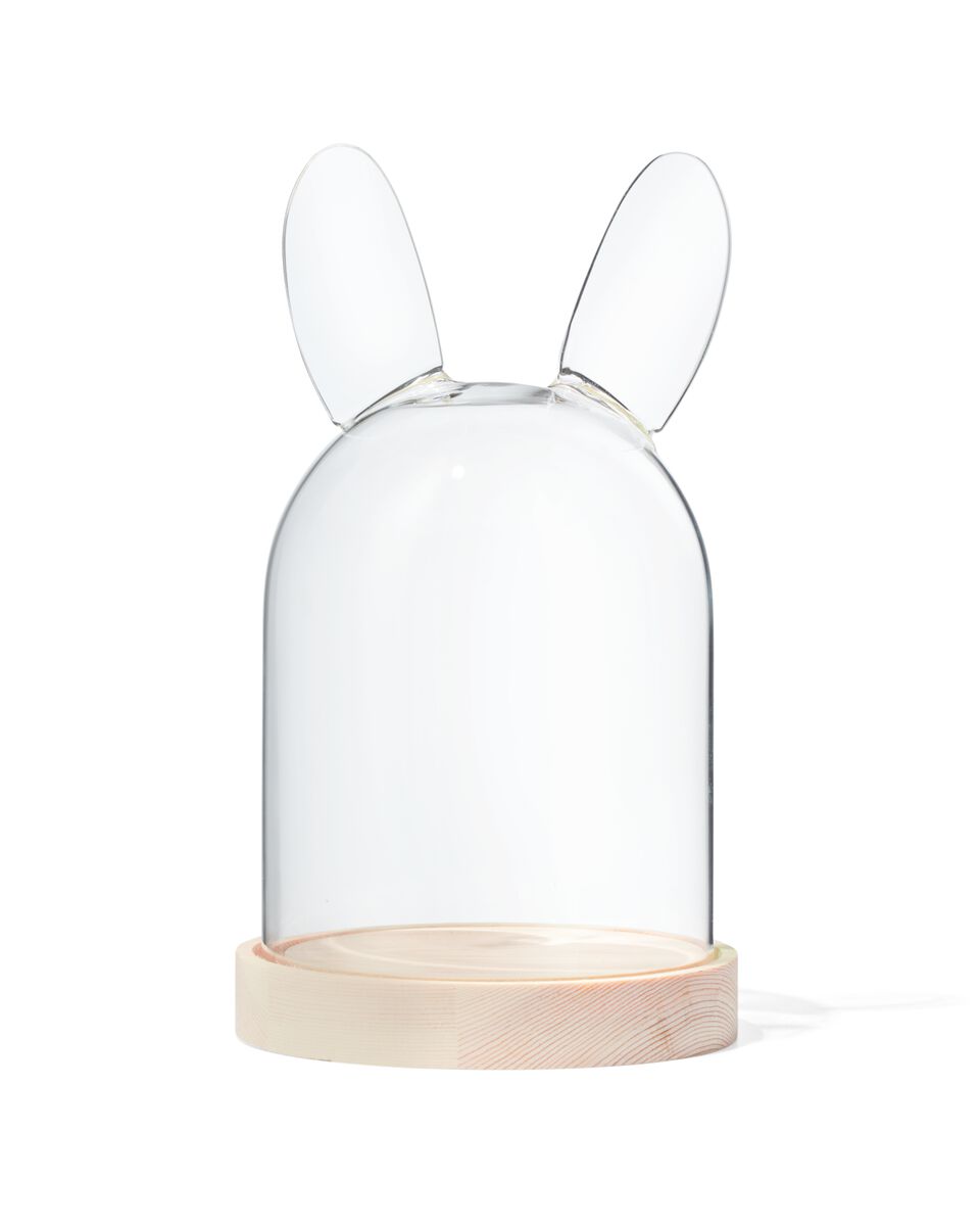 stolp glas met konijnenoren - HEMA