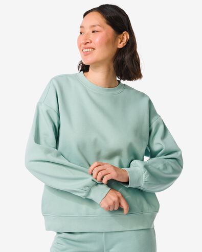 damessweater Elsa grijs M - 36253122 - HEMA