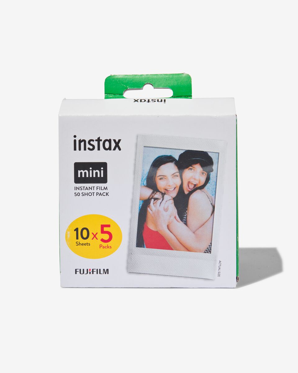 Wat dan ook revolutie Baan Fujifilm instax mini fotopapier 50-pak - HEMA