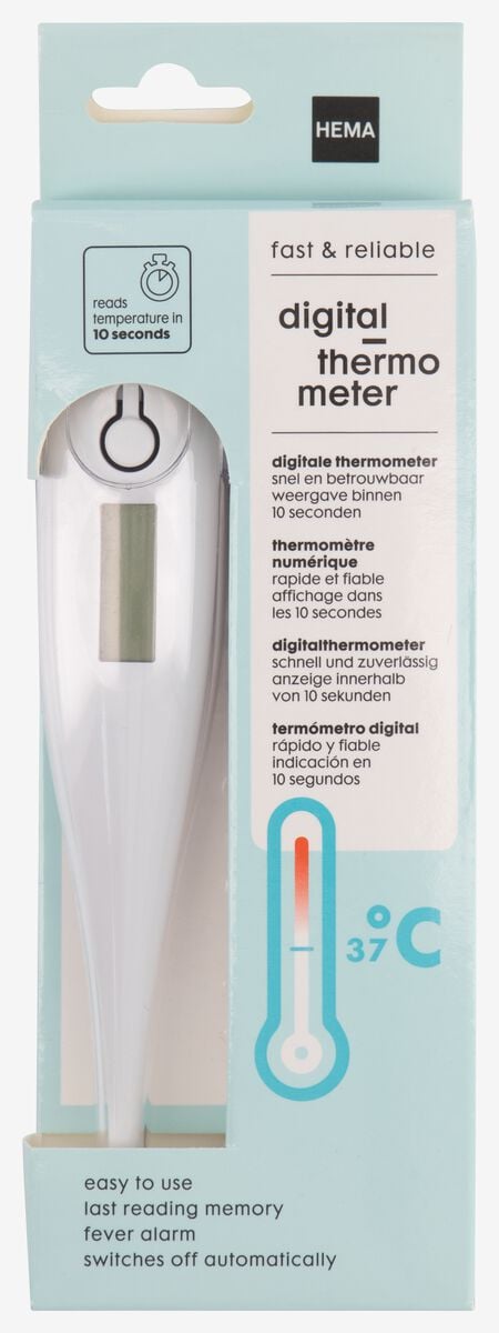 verwarring Pidgin Worstelen thermometer digitaal - HEMA