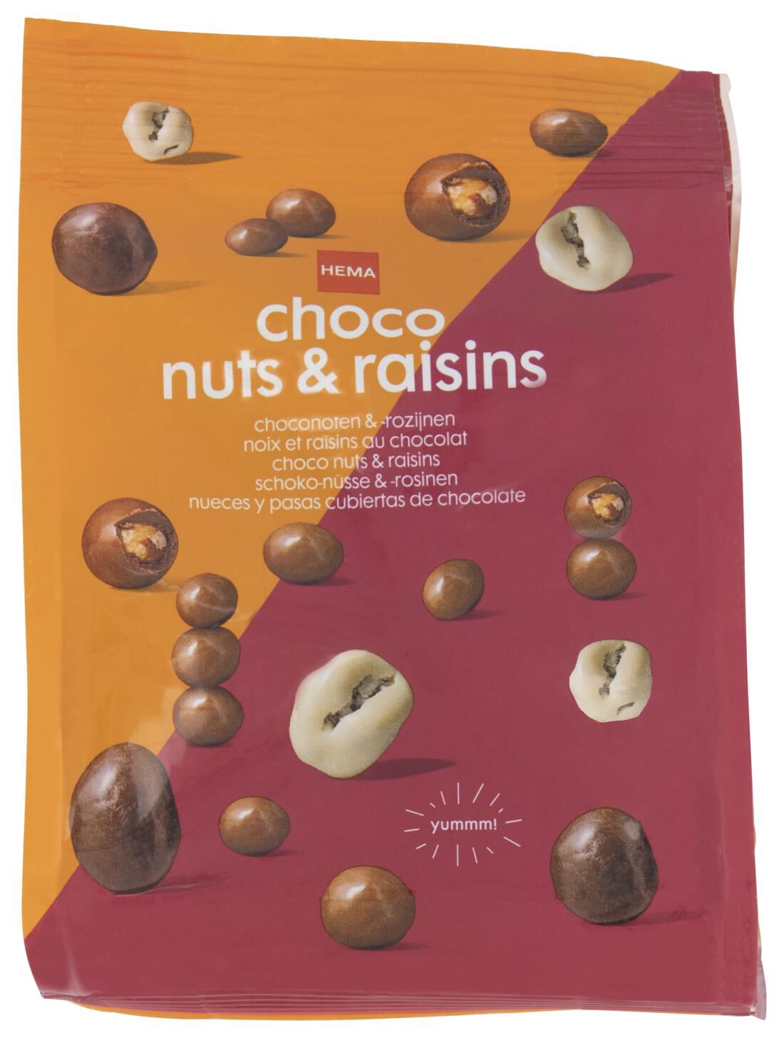 HEMA Choco Noten En Rozijnen - 150 Gram