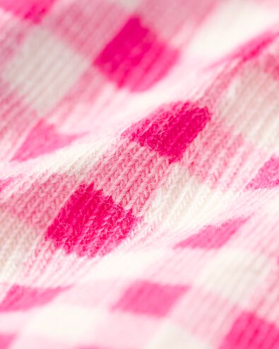 kinder sokken met katoen - 5 paar roze 23/26 - 4350301 - HEMA