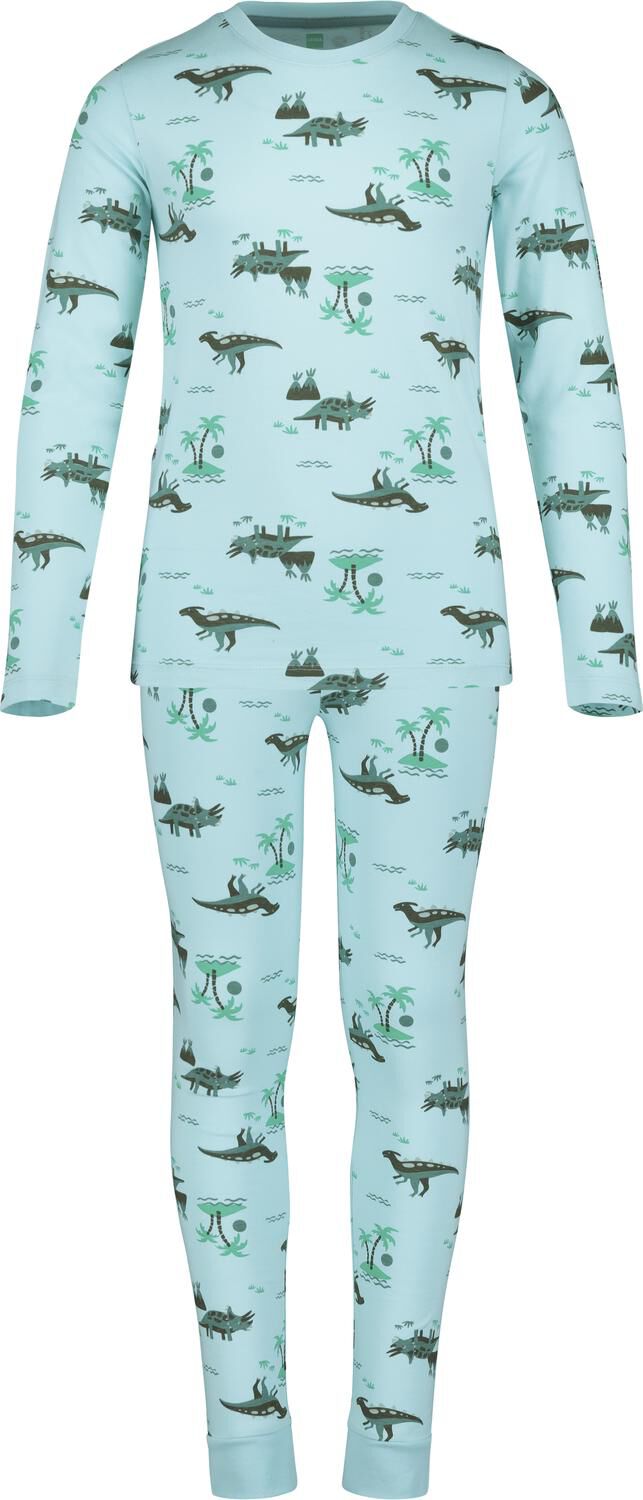 kinder pyjama groen - HEMA