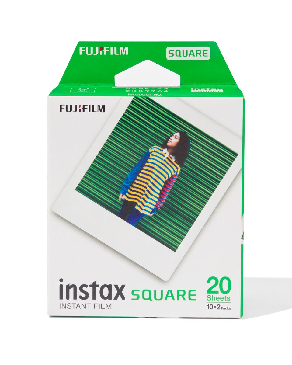 Fujifilm instax square fotopapier (2x10/pk) - HEMA