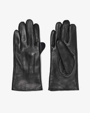 dames handschoenen met touchscreen leer - HEMA