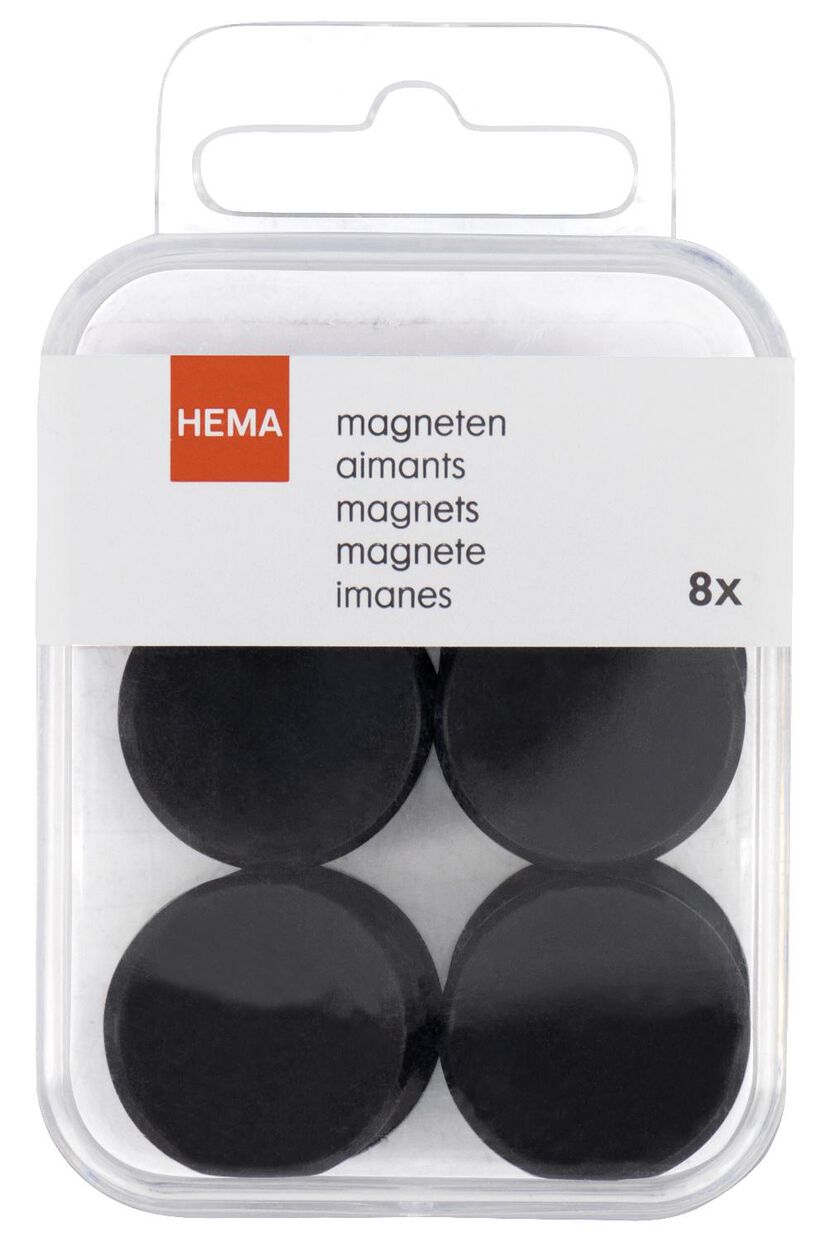 magneten Ø2.3 cm - 8 stuks - HEMA