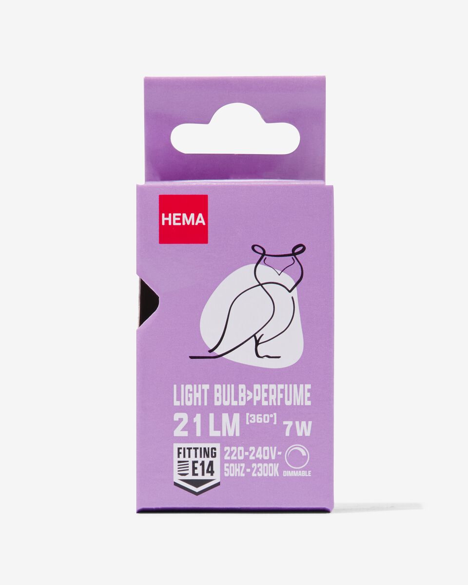 gloeilamp parfum E14 7W 21lm - HEMA