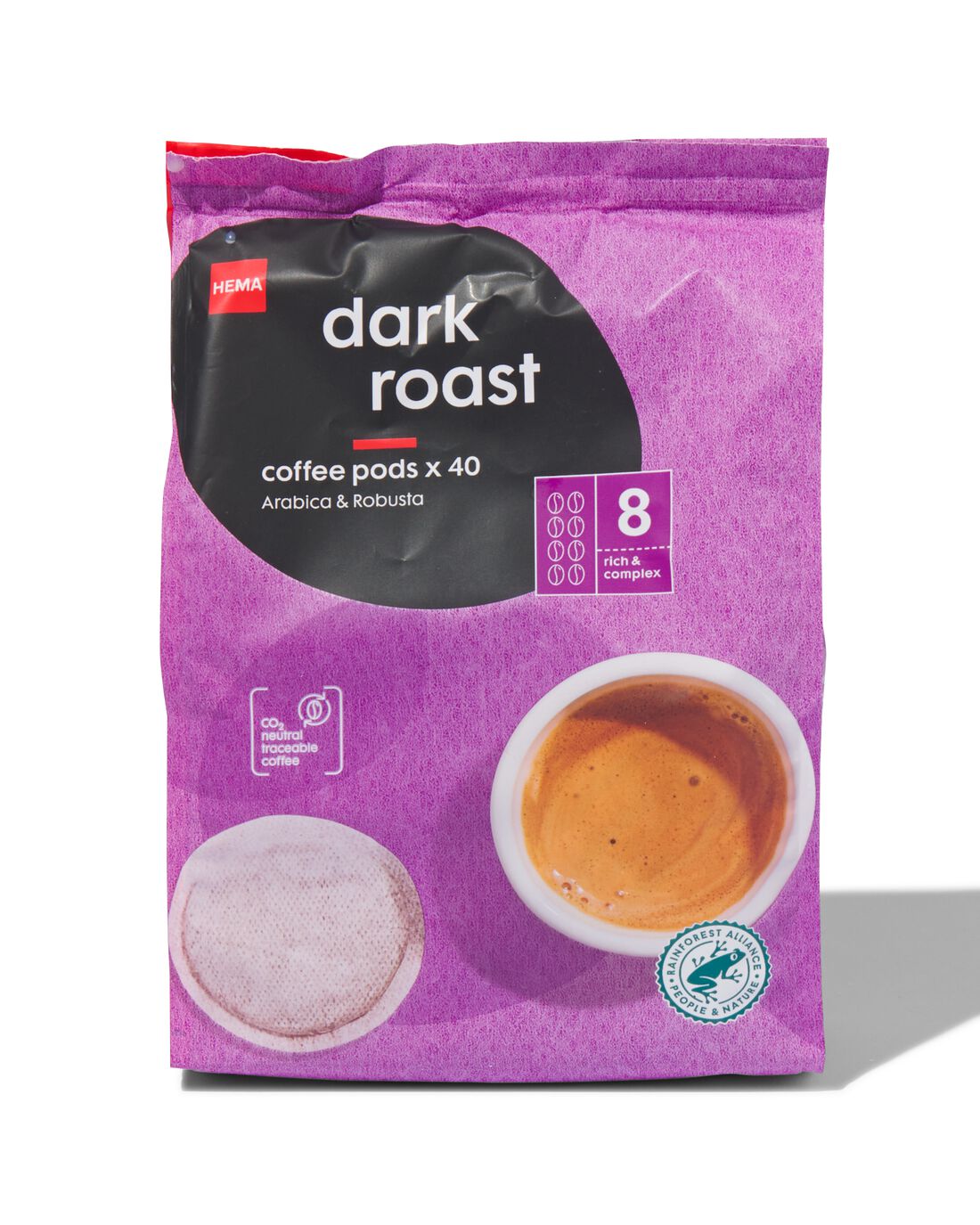 HEMA Koffiepads Dark Roast - 40 Stuks