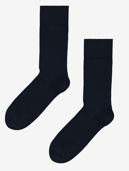 heren sokken biologisch katoen - 2 paar - HEMA