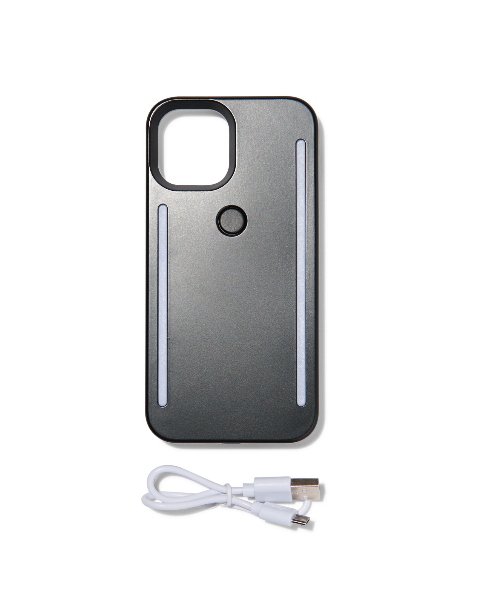selfie case met licht iPhone 12/12Pro - HEMA