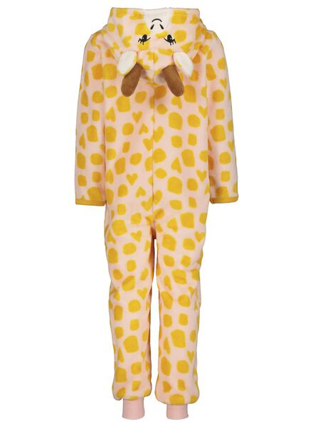 kinder onesie giraf lichtroze - HEMA