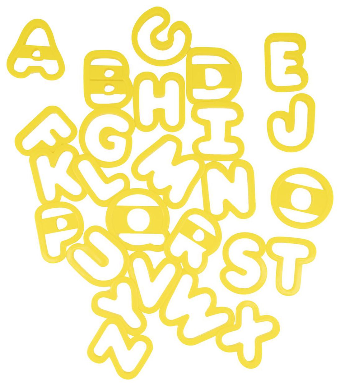 uitdrukvormpjes alfabet - HEMA