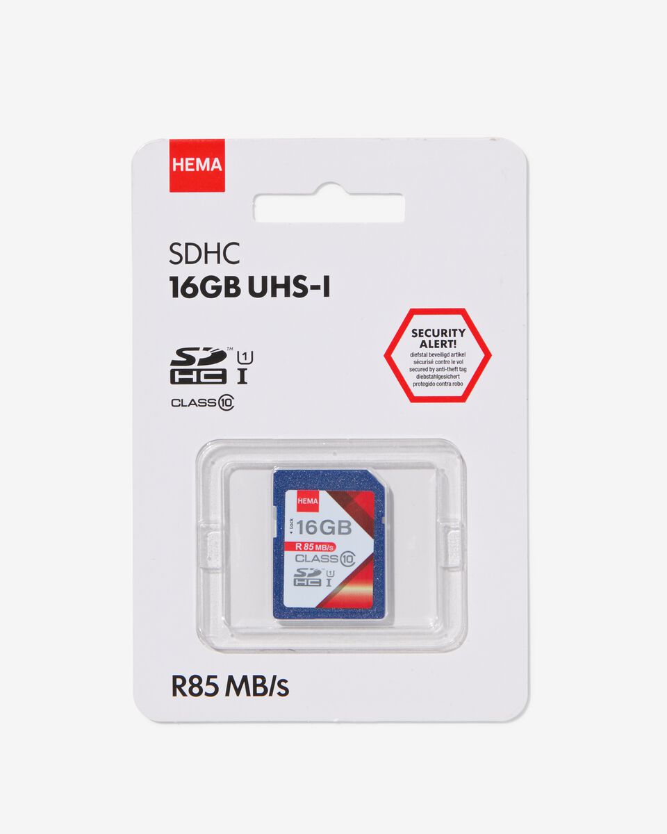 SD geheugenkaart 16 GB - HEMA