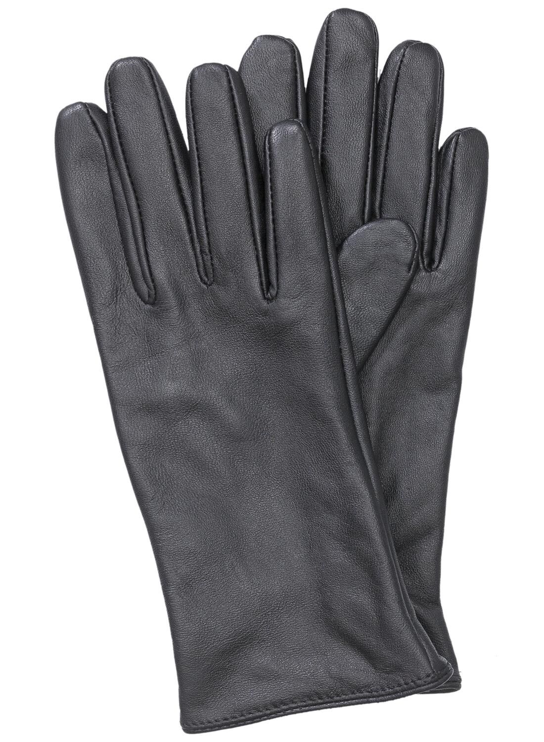 vergiftigen Schouderophalend Vooruit dames leren handschoen zwart - HEMA