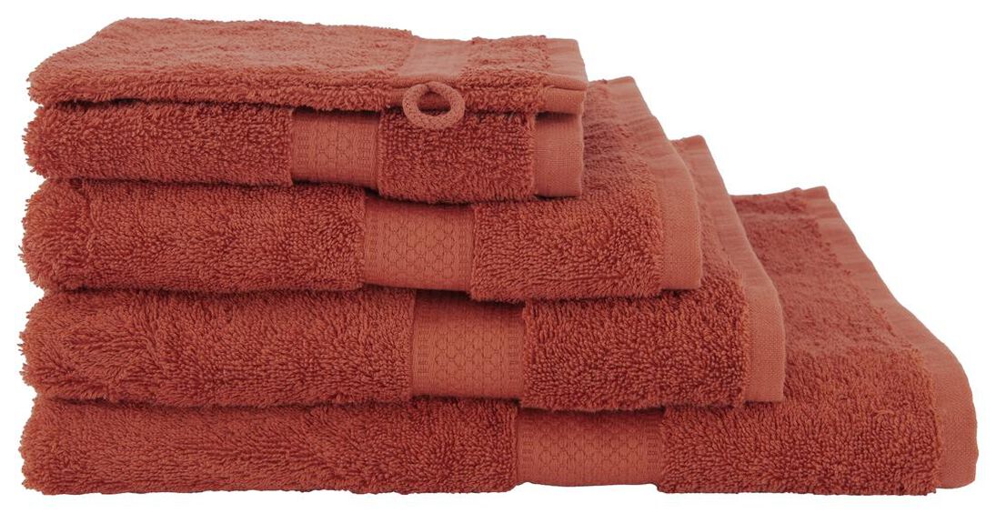 handdoeken - zware kwaliteit terra - HEMA