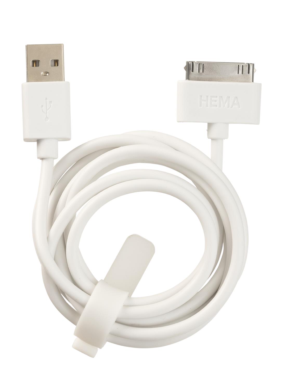 USB laadkabel 30-pin - HEMA