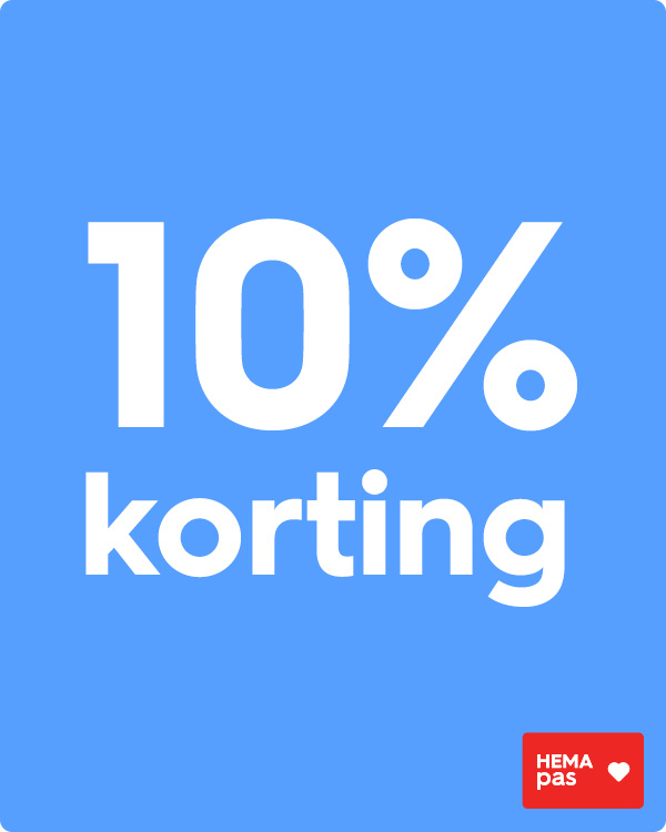 10% korting op 1 product